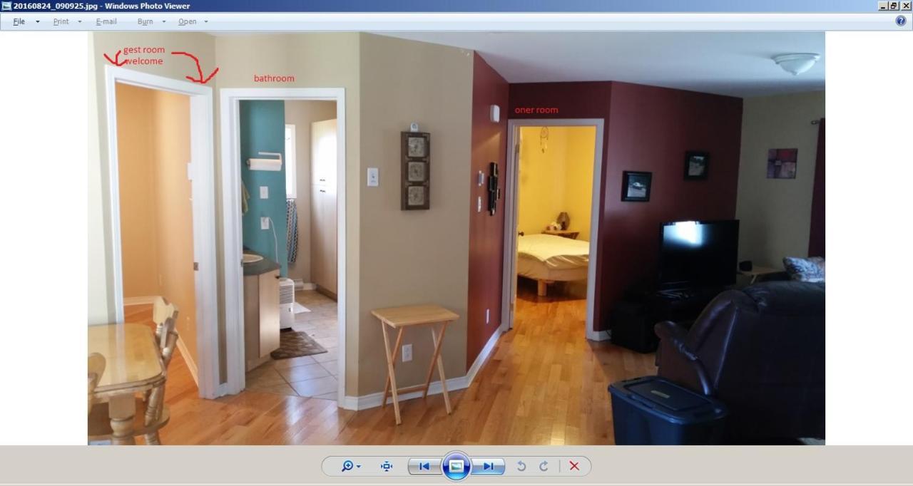 Guests Room For Rent / Chambre Prive Dans Maison Partager Maria Bagian luar foto